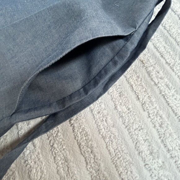 Nau Womens Short Sleeve Button-Up Twisted Shirt Dress Space Gray 6 UPF 30 New - Picture 10 of 11